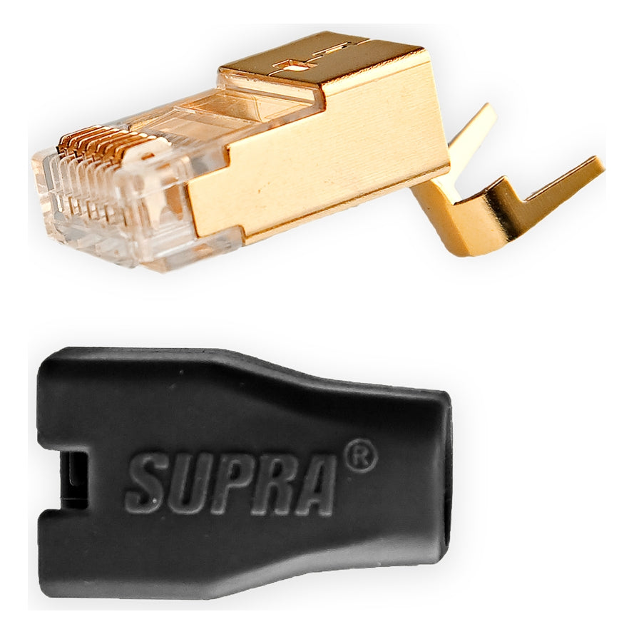Supra RJ45 CAT7+ MALE ETHERNET PLUG 50-pack - RJ45-kontakt RJ45-kontakt