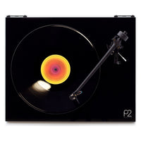 Rega Planar 2 Vinylspelare Svart Piano med Standard Rega Carbon pickup
