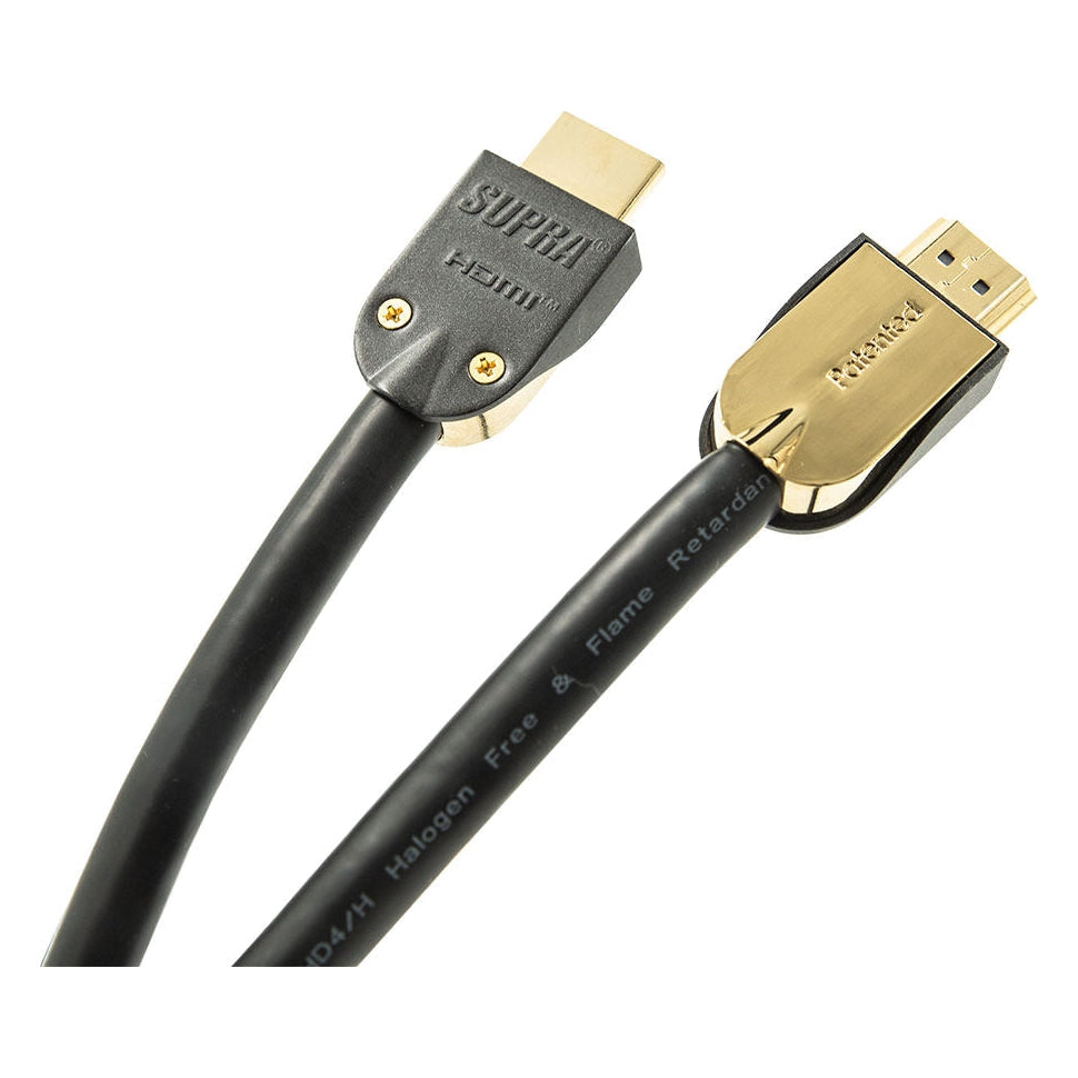 Supra HDMI 2.0 UHD4K FRHF Black (6-15M) Hdmi-kabel