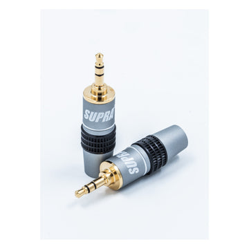Supra MP-8 plug stereo (2-pack) 3.5mm kontakt