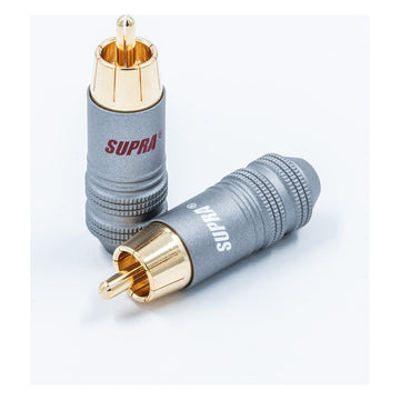 Supra RCA-6SC - RCA-kontakt (2-pack) RCA-kontakter