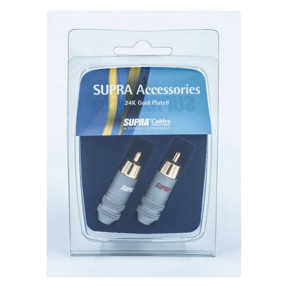 Supra RCA-6SC - RCA-kontakt (2-pack) RCA-kontakter