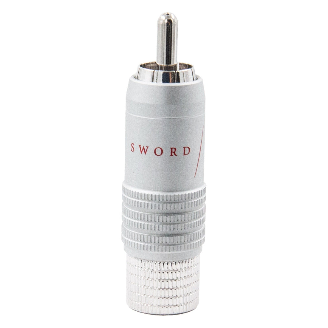 Supra RCA-8SL Rhodium RCA-kontakt (2-pack) RCA-kontakter