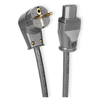 Supra Anniversary LoRad 2.5 SPC CS-EU/A CEE 7/7 (angled) - IEC C13 Strömkabel EU-standard