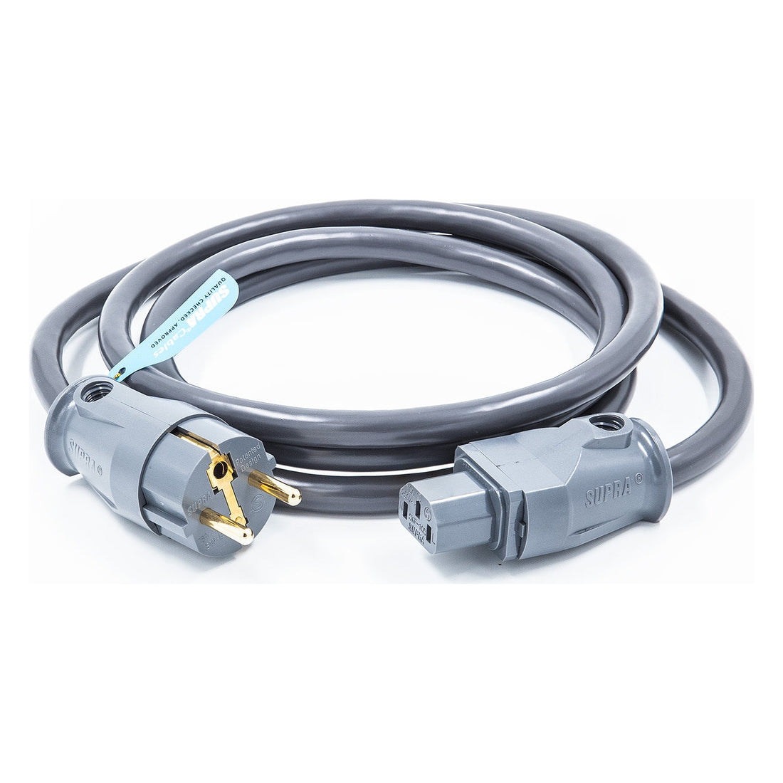 Supra Anniversary LoRad 2.5 SPC CS-EU CEE 7/7 - IEC C13 Strömkabel EU-standard