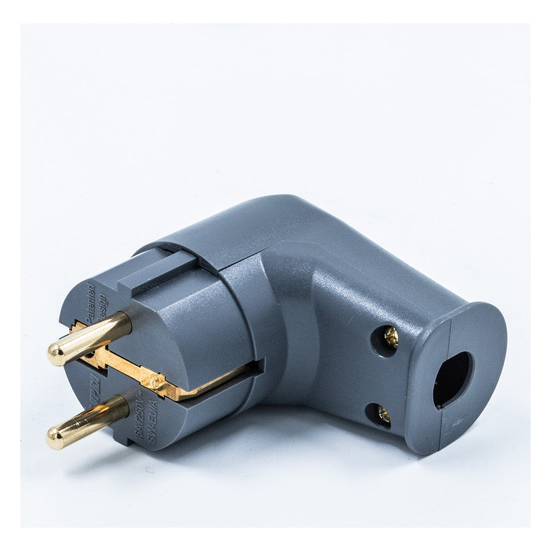 Supra Lorad Mains Plug SW-EU/A Male Vinklad Strömkontakt