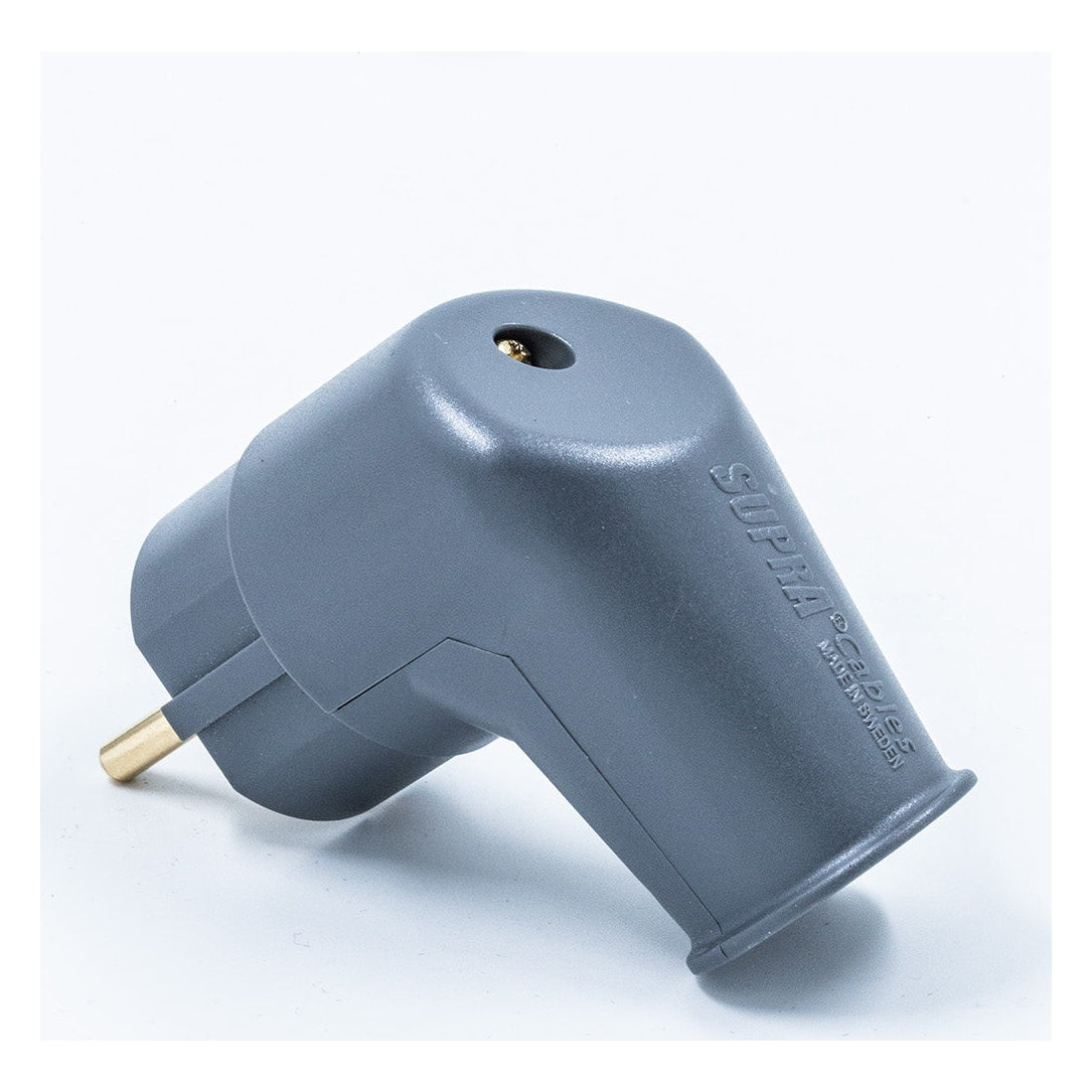 Supra Lorad Mains Plug SW-EU/A Male Vinklad Strömkontakt