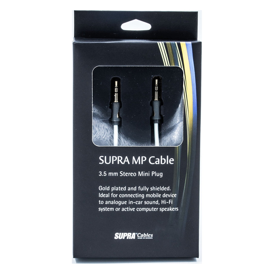Supra MP 3.5mm - 3.5mm Ljudkabel