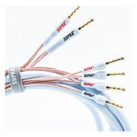 Supra XL Annorum CombiCon Bi-Wire 2Banana - 4Banana (par) Terminerad-högtalarkabel