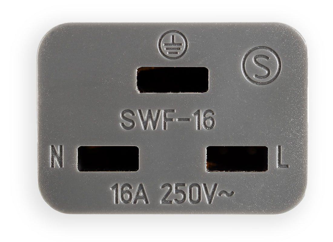 Supra LoRad 2.5 MK II CS-16-EU CEE 7/7 - (angled) IEC C19 Strömkabel IEC C19 16A