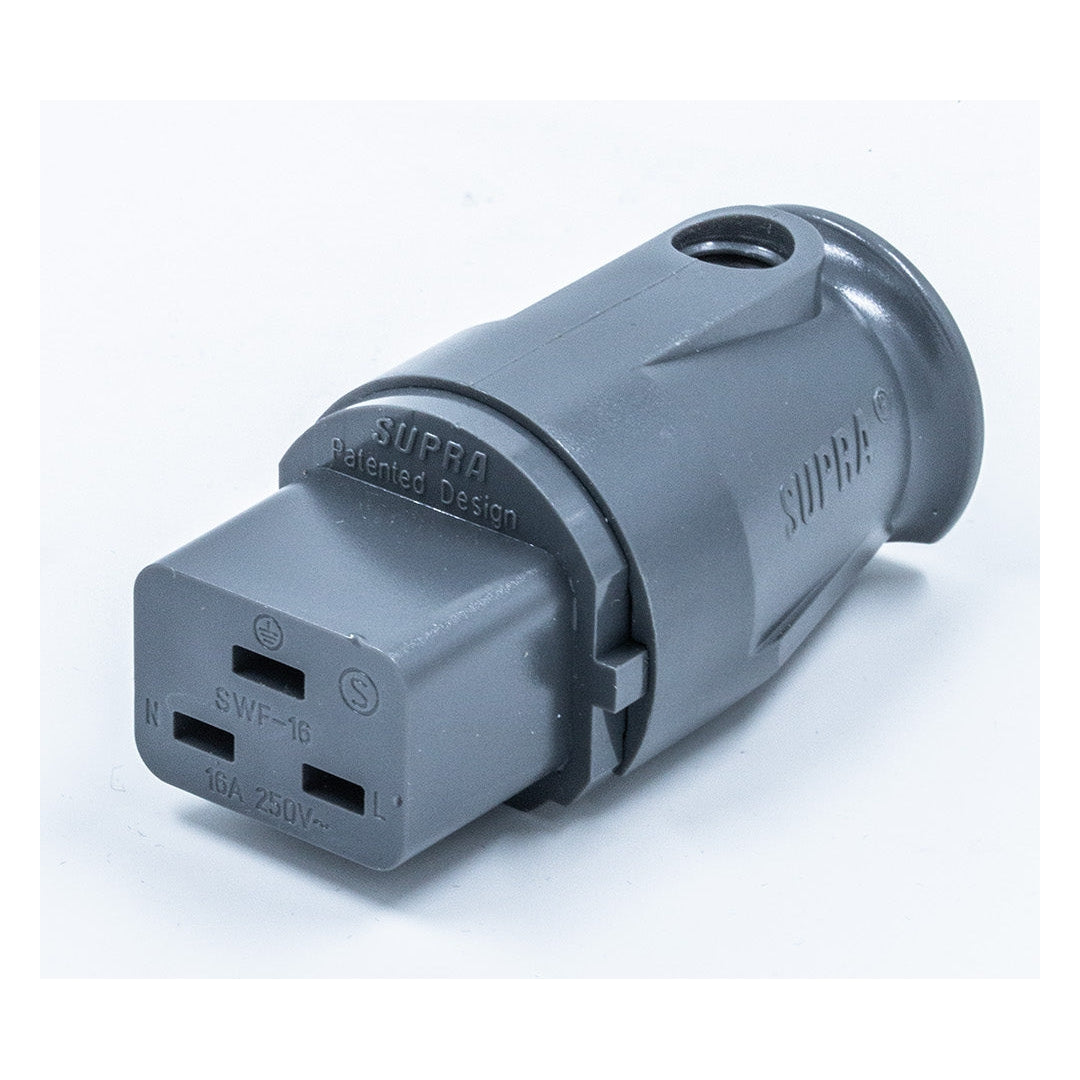 Supra lorad Mains SWF-16 IEC C19 Strömkontakt