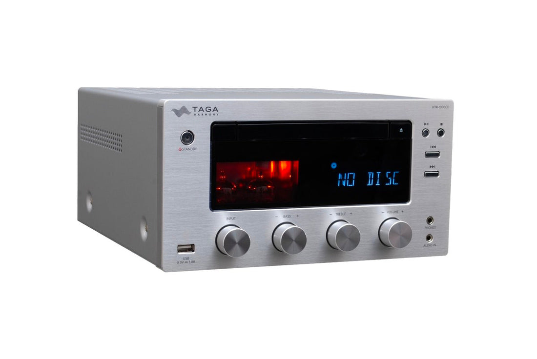 TAGA HTR-1000CD v.3 - Stereoförstärkare, CD, Bluetooth FM/DAB+ - DEMO Stereoförstärkare