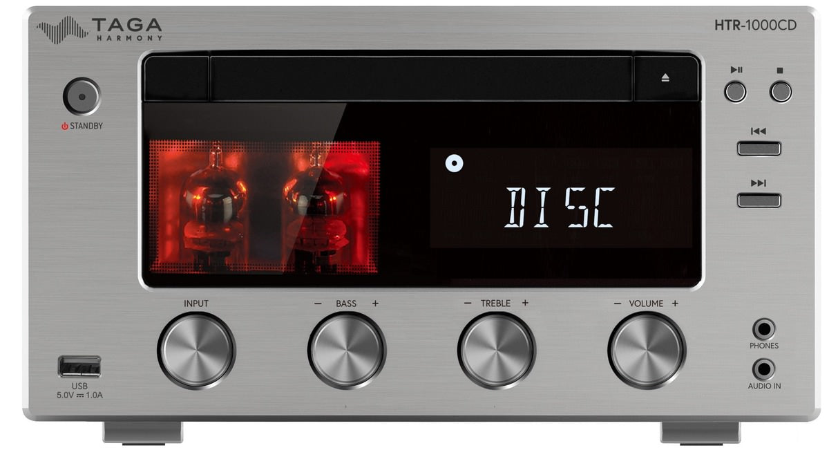 TAGA HTR-1000CD v.3 - Stereoförstärkare, CD, Bluetooth FM/DAB+ - DEMO Stereoförstärkare