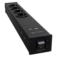 TAGA PF-400USB Strömfilter Grendosa Svart