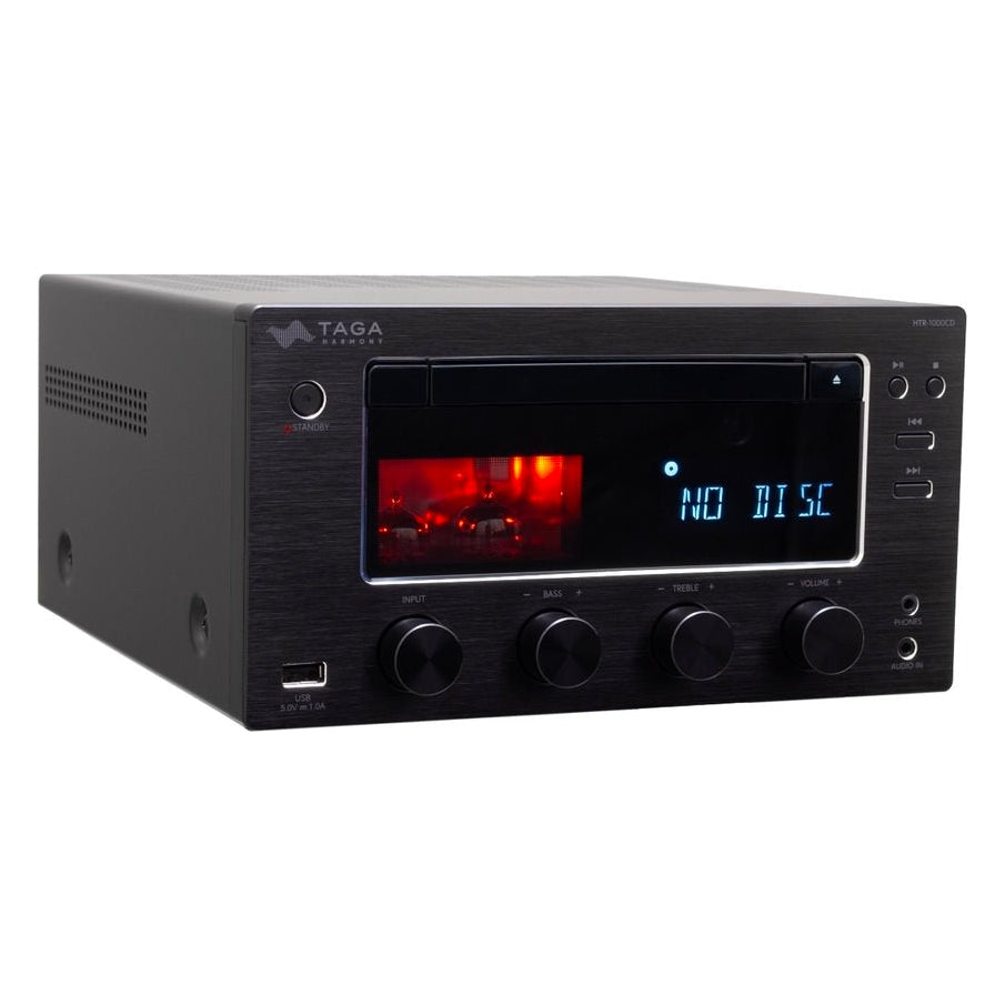 Taga HTR-1000CD v.3 - Stereoförstärkare, CD, Bluetooth FM/DAB+ Stereoförstärkare