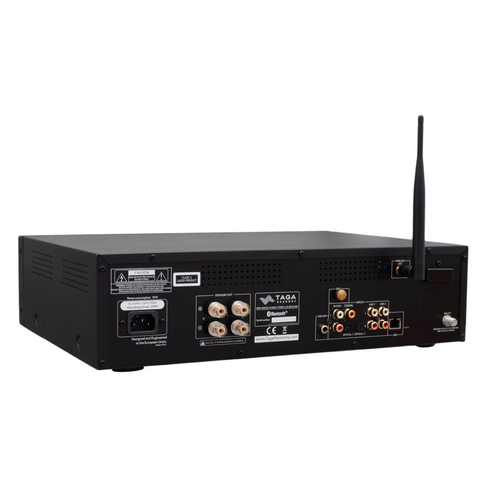 Taga HTR-1500CD - Stereoförstärkare, Streaming, CD, FM/DAB+ Stereoförstärkare