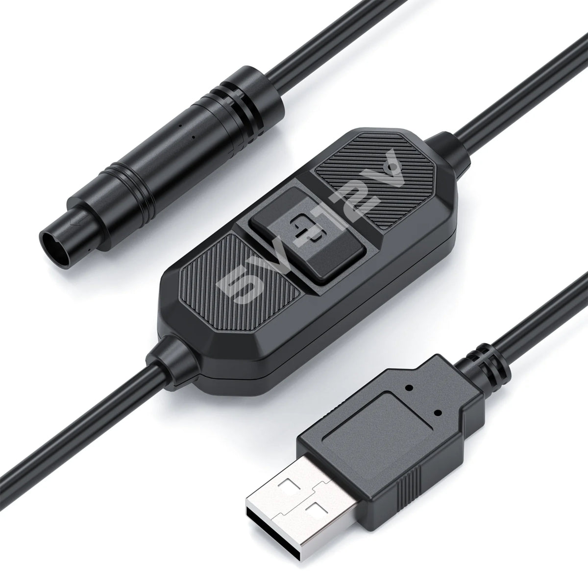 AutoVox USB-laddningskabel 5V till 12V 4-polig - Backkameratillbehör Backkamera
