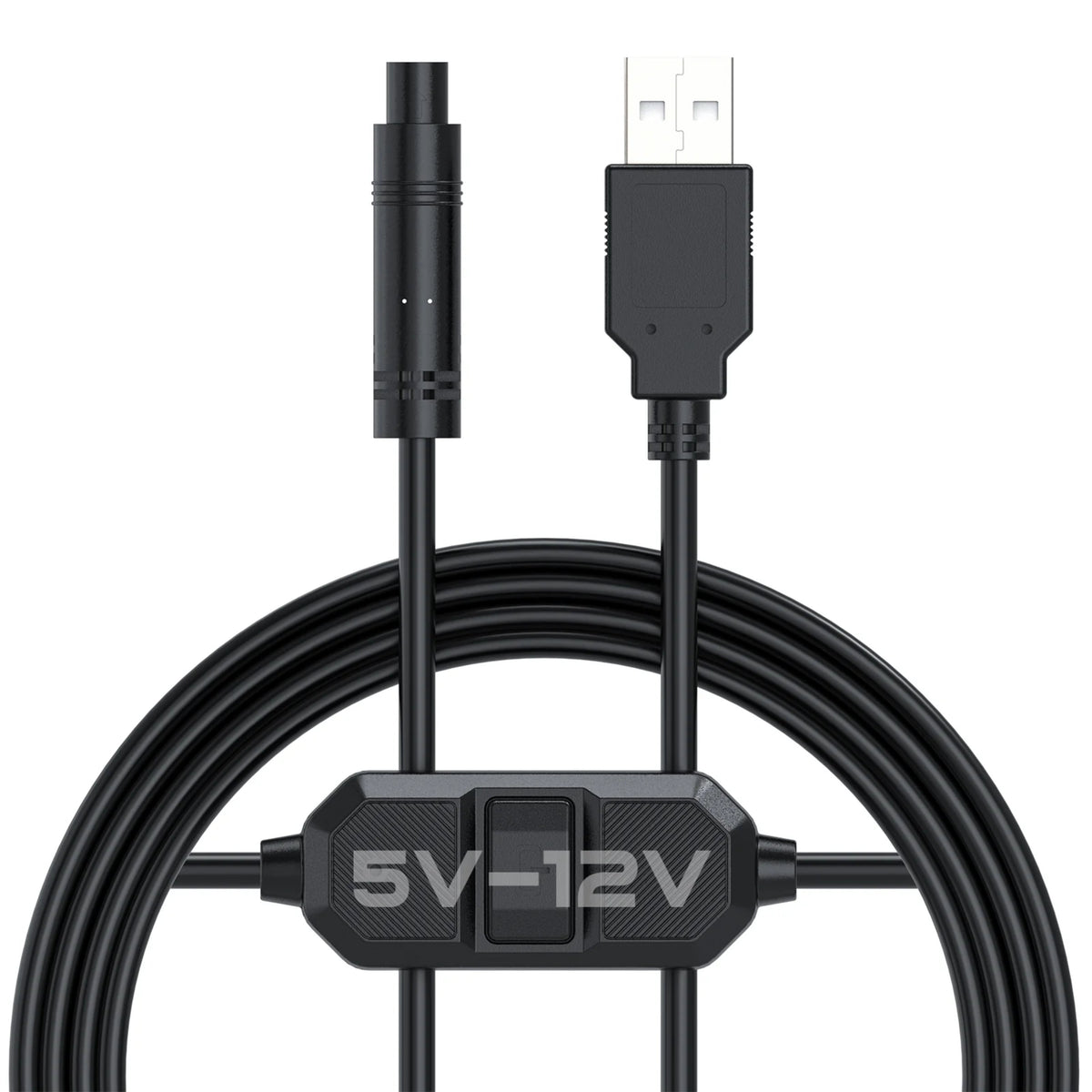 AutoVox USB-laddningskabel 5V till 12V 4-polig - Backkameratillbehör Backkamera