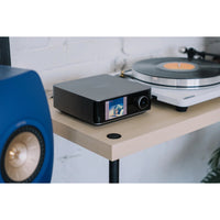 WiiM Amp Ultra - Kraftfull 100W streamingförstärkare med touchscreen Stereoförstärkare