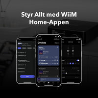 WiiM Amp Ultra - Kraftfull 100W streamingförstärkare med touchscreen Stereoförstärkare