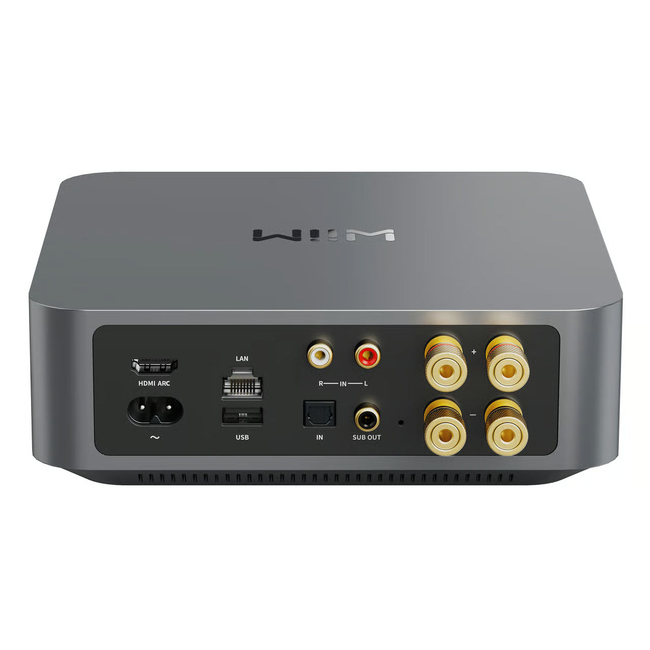 WiiM Amp - Kompakt streamingförstärkare med 60W Stereoförstärkare