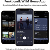 WiiM Amp - Kompakt streamingförstärkare med 60W Stereoförstärkare