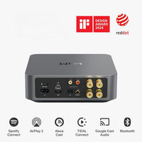 WiiM Amp - Kompakt streamingförstärkare med 60W Stereoförstärkare