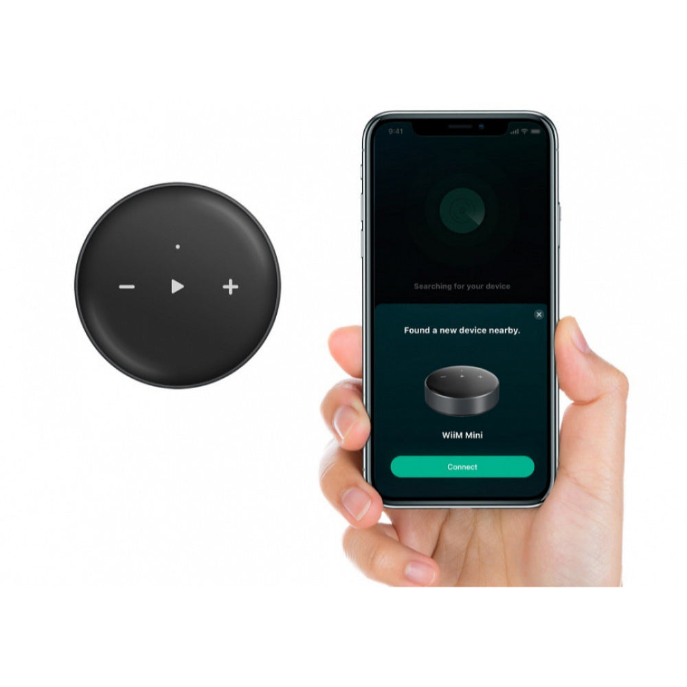 WiiM Mini - Kompakt WiFi-musikstreamer med Hi-Res ljud Musikstreamer