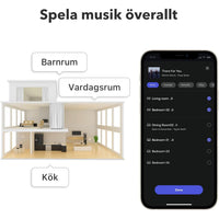 WiiM Mini - Kompakt WiFi-musikstreamer med Hi-Res ljud Musikstreamer