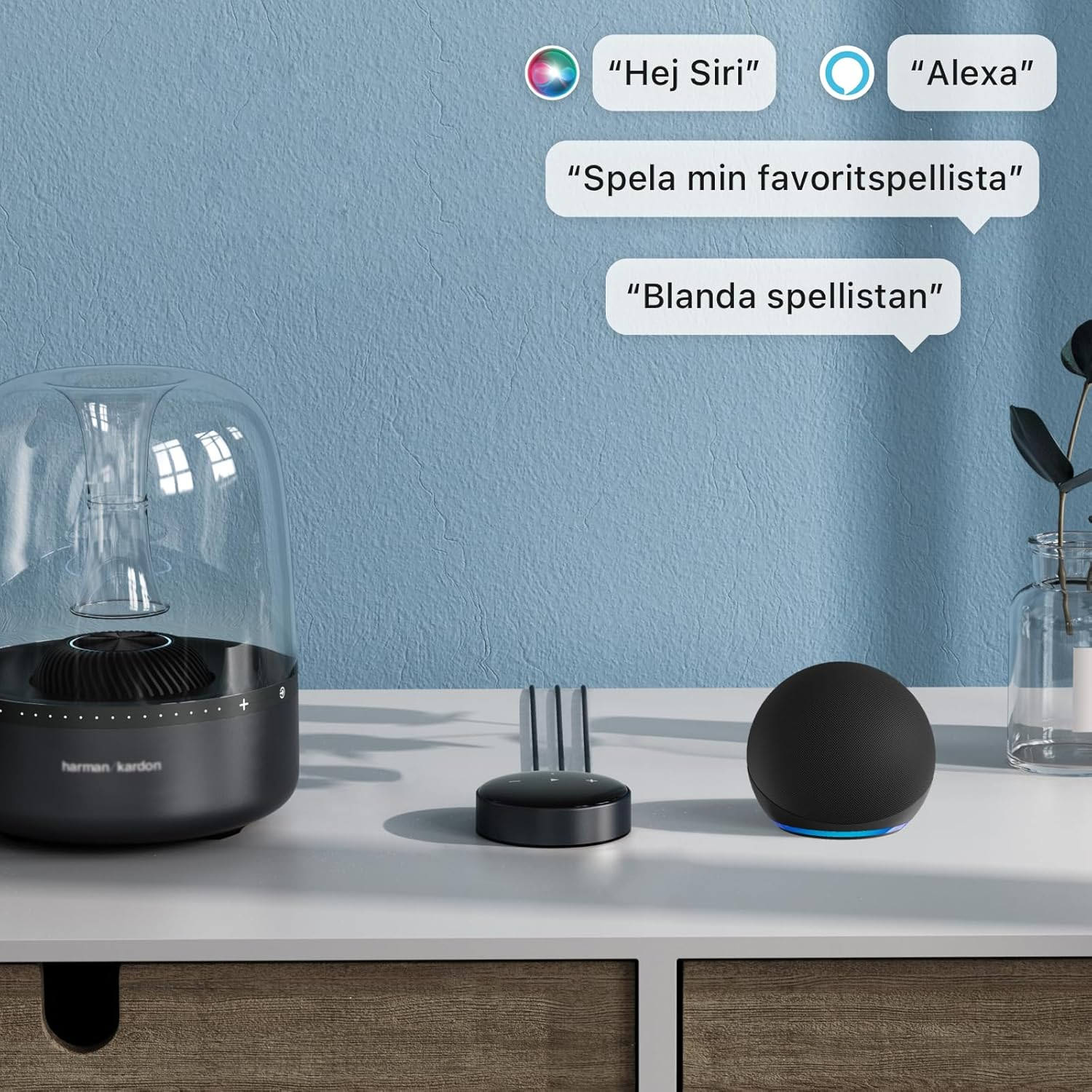 WiiM Mini - Kompakt WiFi-musikstreamer med Hi-Res ljud Musikstreamer