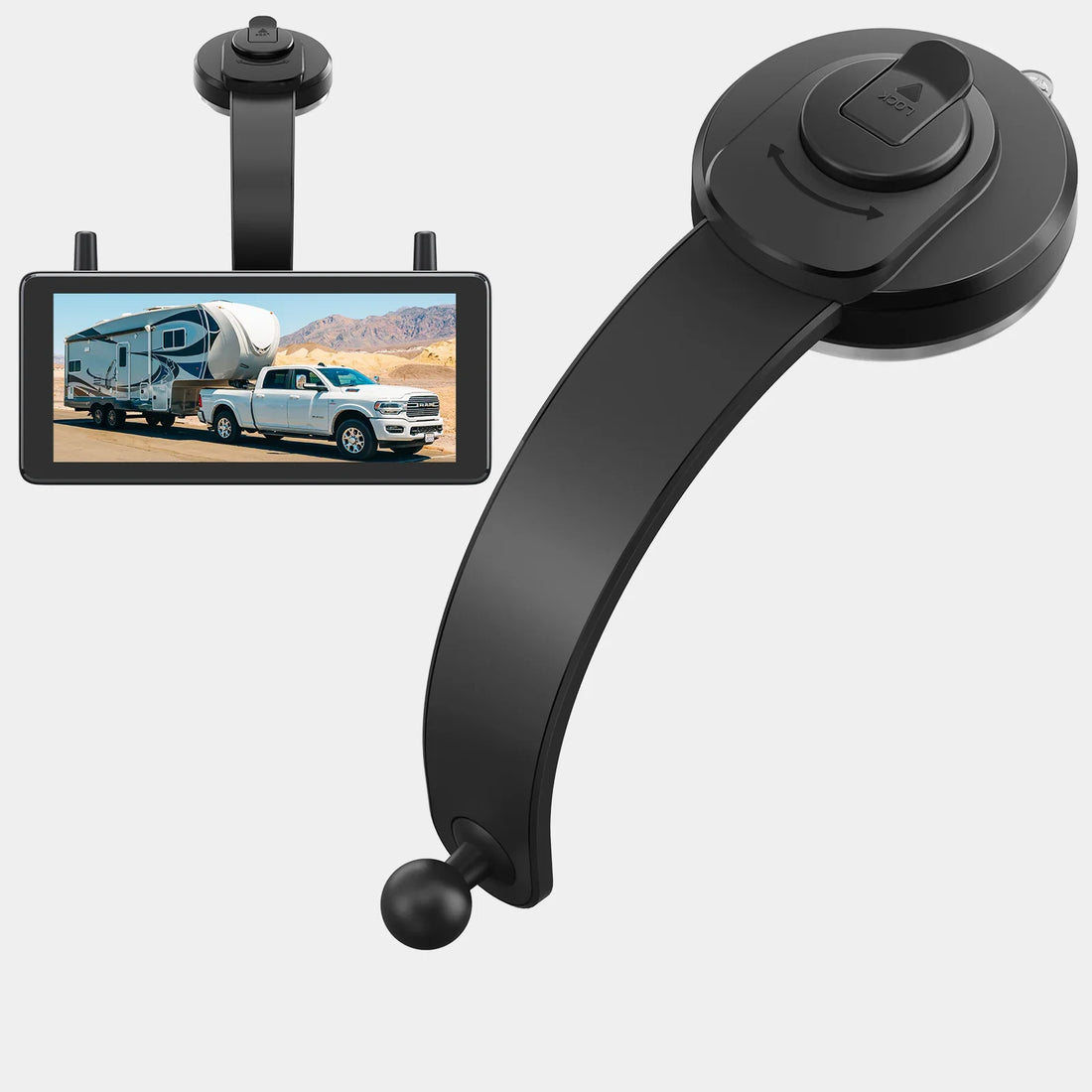 AutoVox X8 Sugkoppsfäste - Backkameratillbehör Backkamera