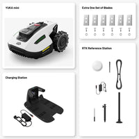 YUKA mini 600 - För 600m2 Gränskabelfri Robotgräsklippare