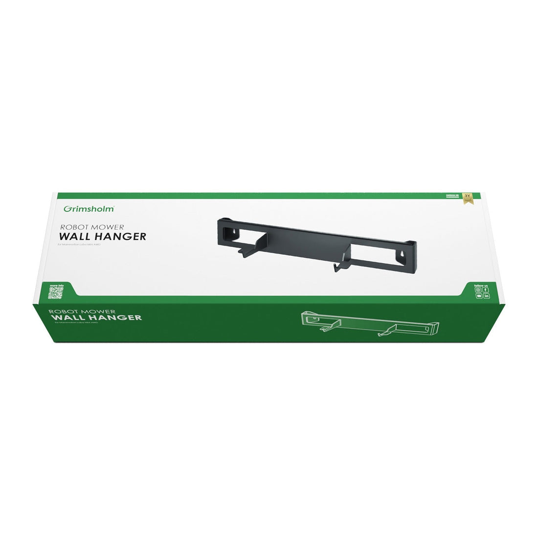 Vägghängare för Mammotion Luba mini AWD - Vinterförvara din gräsklippare på väggen Tillbehör Robotgräsklippare
