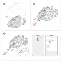 4G-modul för YUKA Mini 2 - Full fjärrstyrning, livestream och stöldskydd Tillbehör Robotgräsklippare