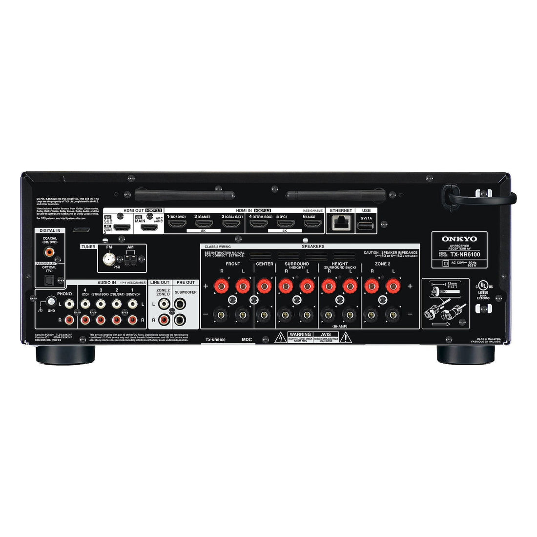Onkyo TX-NR6100 Hemmabioförstärkare