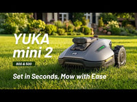 YUKA Mini 2 - 800 (2026) - Gränskabelfri AI-Robotgräsklippare för 800m² Robotgräsklippare
