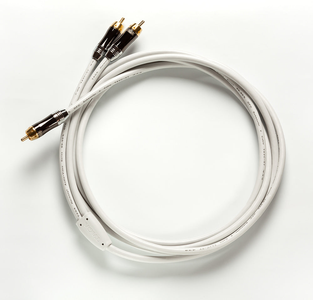 Taga TAVC-SY Subwoofer Y-kabel 5m Analog RCA-kabel