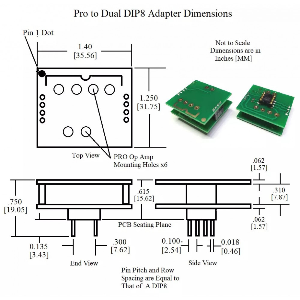 SPARKOS LABS SS2590 PRO DUAL DISCRETE Op-Amp DIP8