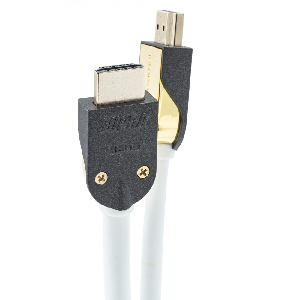 Supra HDMI-HDMI 2.1 UHD8K VALKOINEN