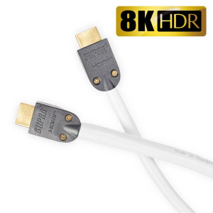 Supra HDMI-HDMI 2.1 UHD8K VALKOINEN